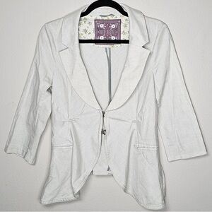 Free People Light Gray Blazer